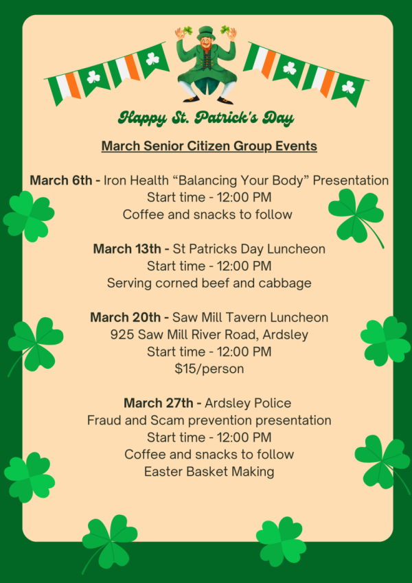 st. patrick's day lunch
