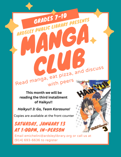teen manga club