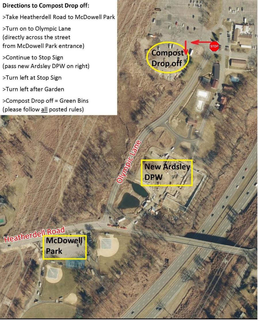 map and directions to compost facility