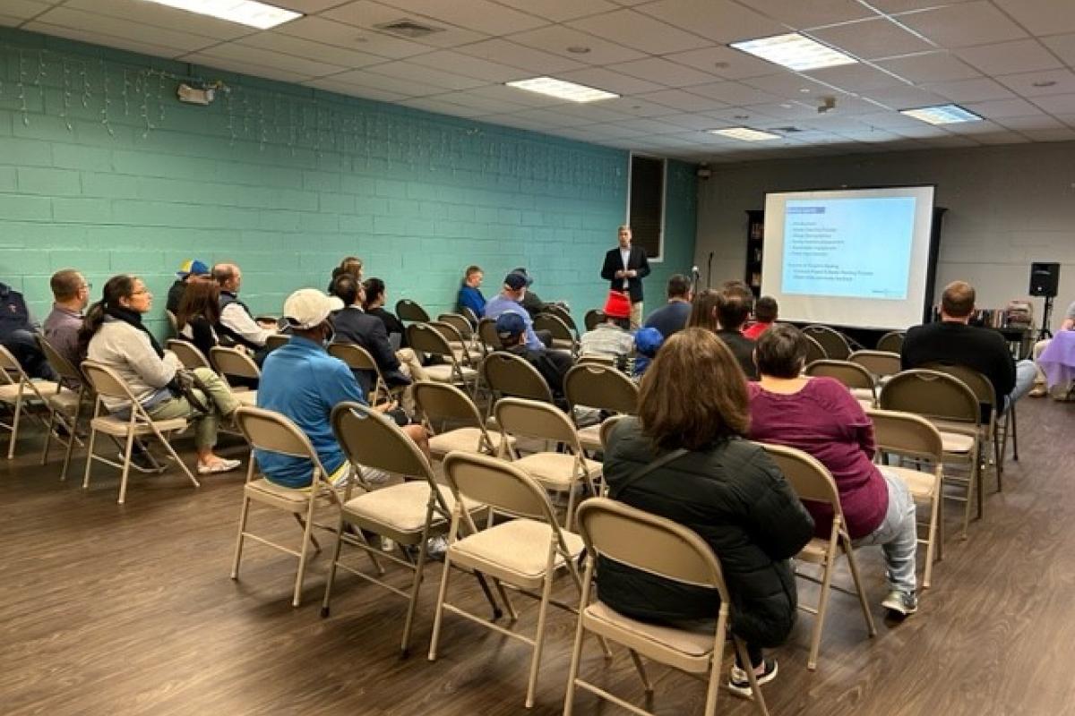Photo from the Ardsley Parks and Recreation Master Plan Public Meeting