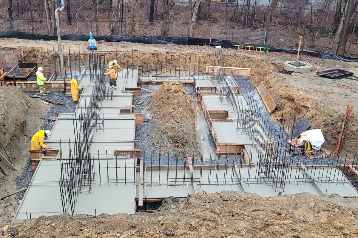 Photo from DPW Construction Site: January 2023