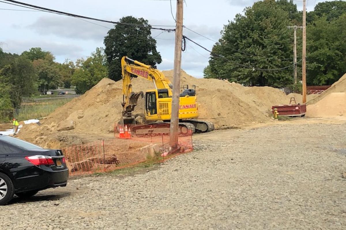 Photos from DPW Construction Site: September 2022