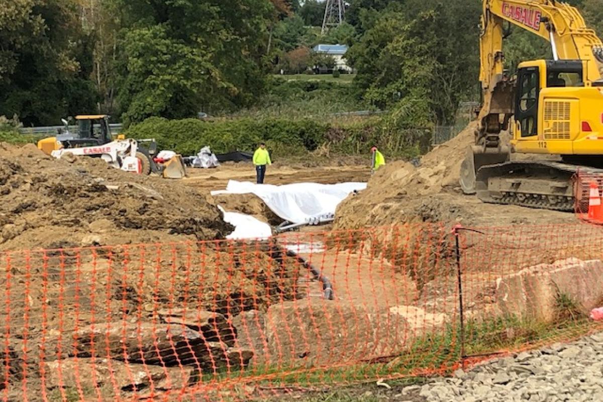 Photos from DPW Construction Site: September 2022