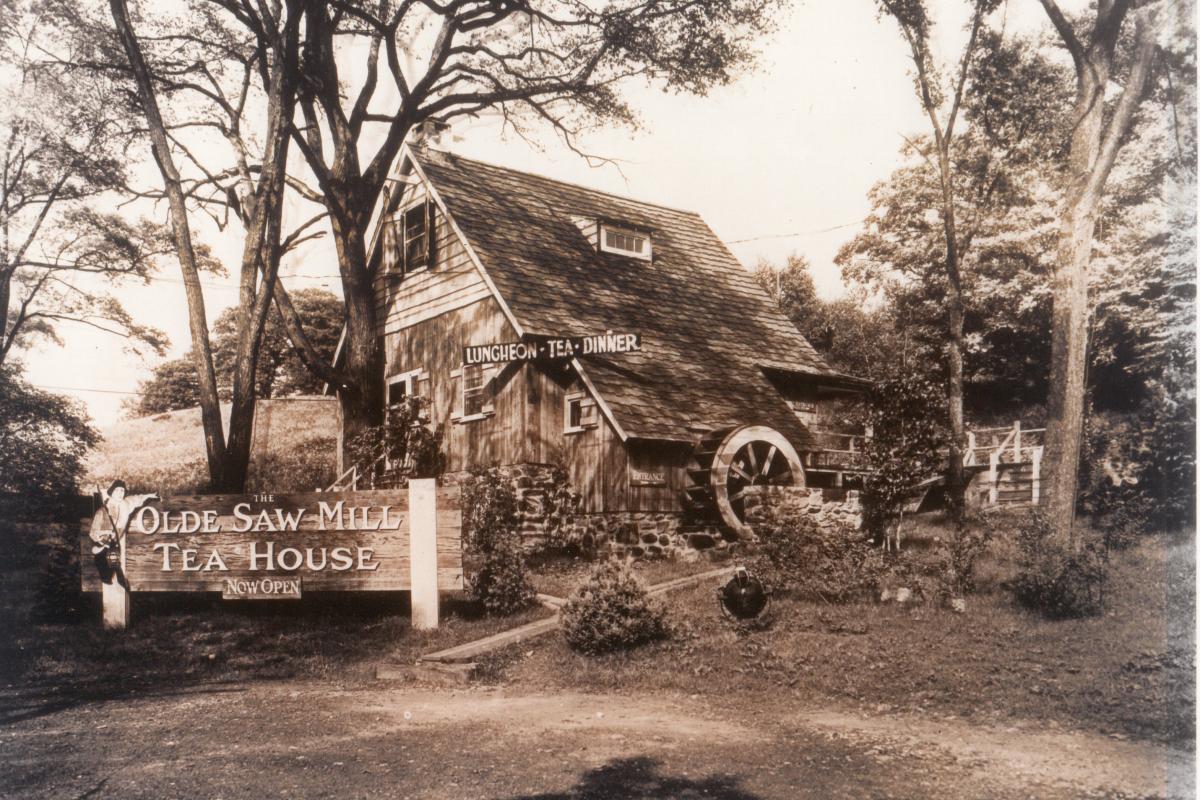 Olde Saw Mill Tea House became Water Wheel Inn