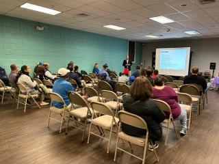 Presentation by Representatives from consultant, Weston & Sampson at the November 3rd Parks and Recreation Public Meeting