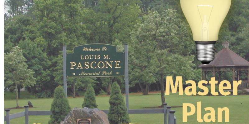 Picture of Pascone Park with Master Plan Logo